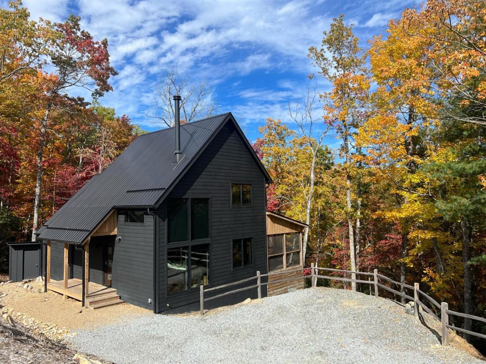 Hemlock Cottage Brevard Exterior foto